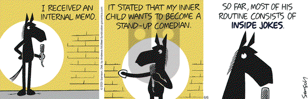 Dark Side of the Horse on Friday June 6, 2025 Comic Strip