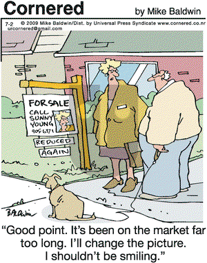 Cornered on Thursday July 2, 2009 Comic Strip
