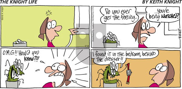 The Knight Life on Sunday May 13, 2018 Comic Strip