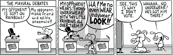 Pearls Before Swine on Monday November 6, 2006 Comic Strip