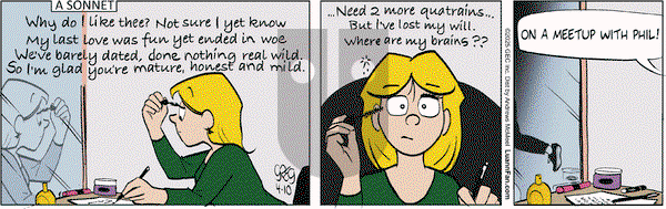Luann on Thursday April 10, 2025 Comic Strip