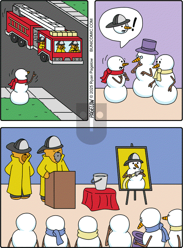 Buni on Monday February 3, 2025 Comic Strip