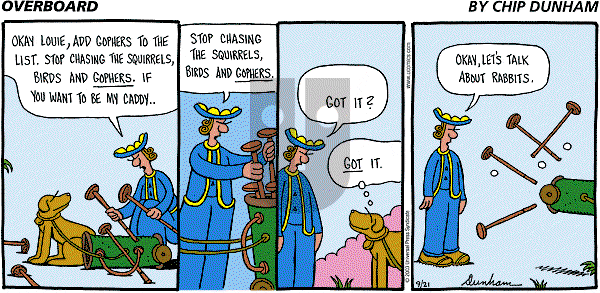 Overboard - Sunday September 21, 2003 Comic Strip