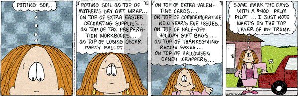 Cathy Classics on Saturday June 18, 2011 Comic Strip