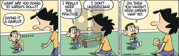 Baby Blues on Saturday April 29, 2017 Comic Strip