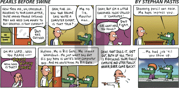 Pearls Before Swine on Sunday January 8, 2006 Comic Strip