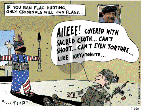 Ted Rall on Monday July 3, 2006 Comic Strip