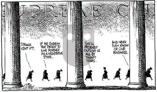 Pat Oliphant on Thursday December 7, 1989 Comic Strip