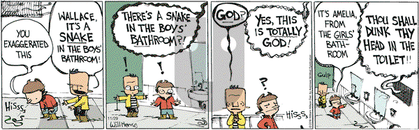 Wallace the Brave on Thursday November 29, 2018 Comic Strip