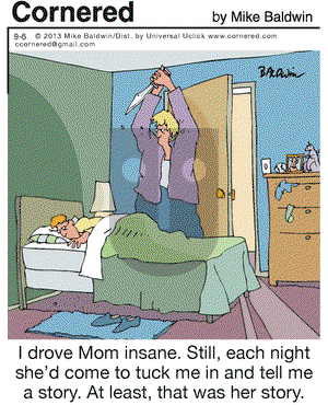 Cornered on Friday September 6, 2013 Comic Strip