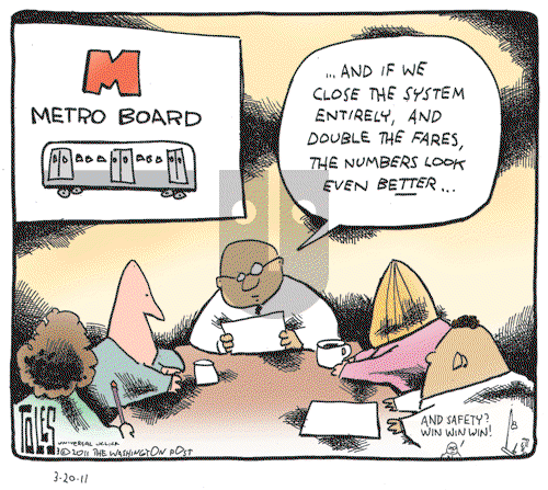 Tom Toles - Sunday March 20, 2011 Comic Strip