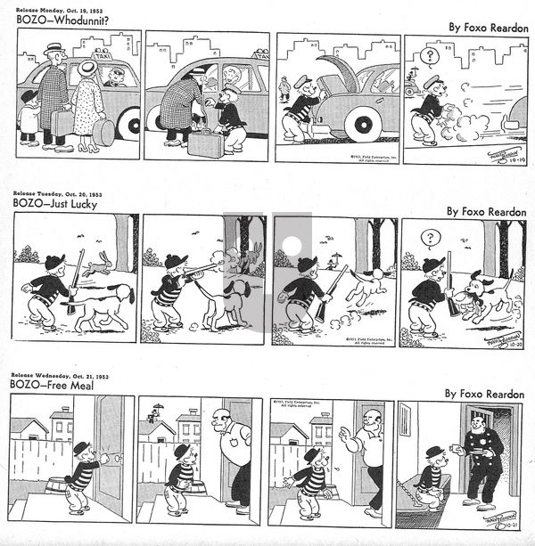 Bozo on Friday August 8, 2025 Comic Strip
