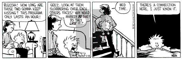 Calvin and Hobbes - Wednesday November 18, 1987 Comic Strip