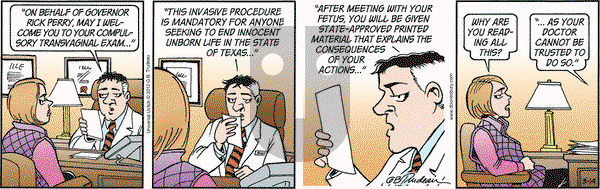 Doonesbury on Wednesday March 14, 2012 Comic Strip