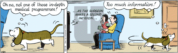 Fred Basset on Friday March 18, 2011 Comic Strip