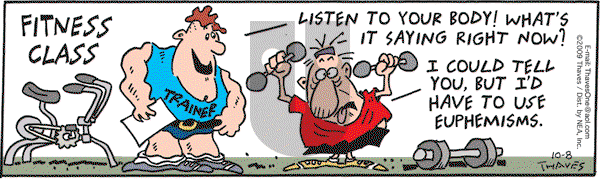 Frank and Ernest - Thursday October 8, 2009 Comic Strip