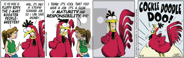 Baldo on Friday June 23, 2000 Comic Strip