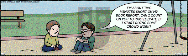 F Minus on Thursday April 16, 2015 Comic Strip
