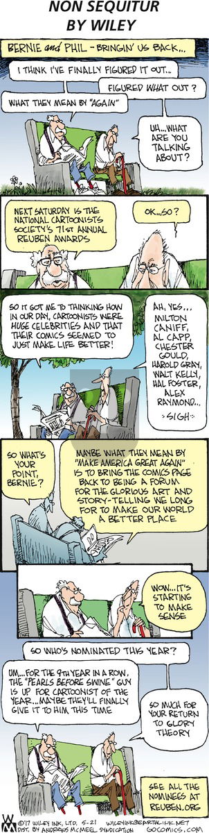 Non Sequitur on Sunday May 21, 2017 Comic Strip