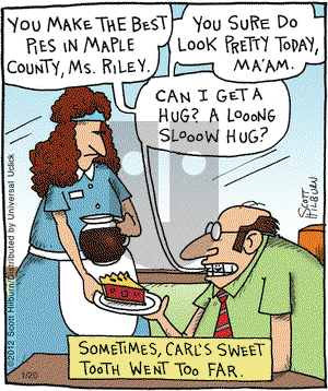 The Argyle Sweater on Friday January 20, 2012 Comic Strip