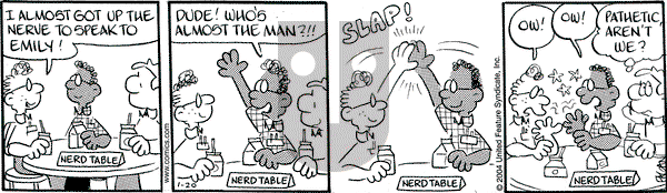 Drabble on Tuesday January 20, 2004 Comic Strip