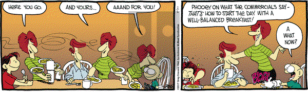 The Buckets on Monday February 6, 2017 Comic Strip