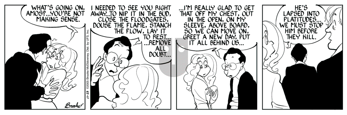 9 Chickweed Lane - Wednesday November 23, 2005 Comic Strip
