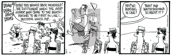 Monty on Wednesday July 5, 2006 Comic Strip