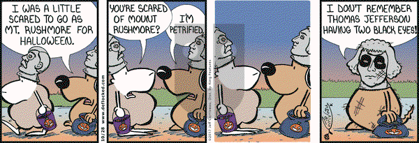 DeFlocked on Saturday October 28, 2017 Comic Strip
