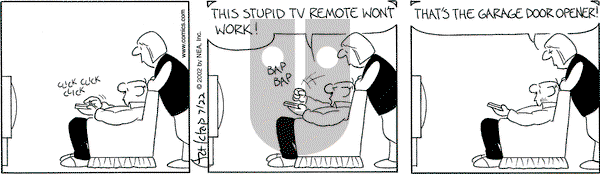 The Born Loser on Thursday August 1, 2002 Comic Strip