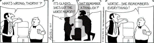 The Born Loser on Tuesday October 1, 1996 Comic Strip