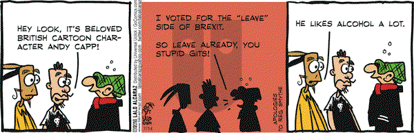 La Cucaracha on Thursday July 14, 2016 Comic Strip