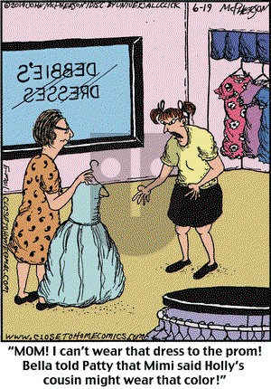 Close to Home on Thursday June 19, 2014 Comic Strip