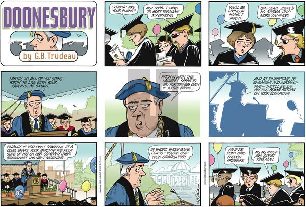 Doonesbury on Sunday May 5, 2002 Comic Strip