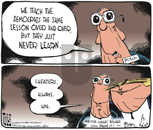 Tom Toles on Monday February 10, 2020 Comic Strip