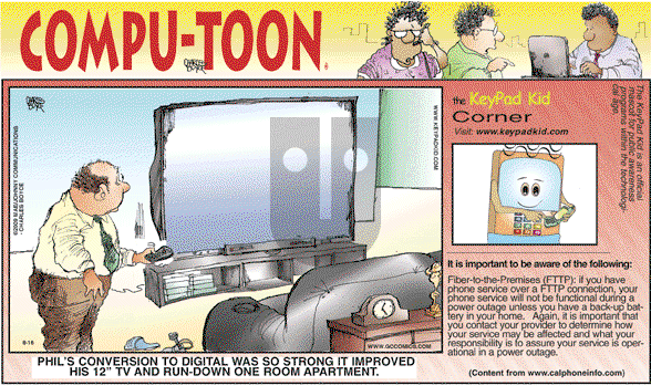 Compu-toon on Sunday August 16, 2009 Comic Strip