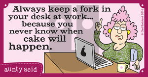 Aunty Acid on Thursday February 25, 2016 Comic Strip
