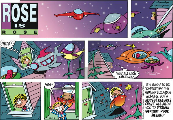 Rose is Rose on Sunday December 27, 2015 Comic Strip