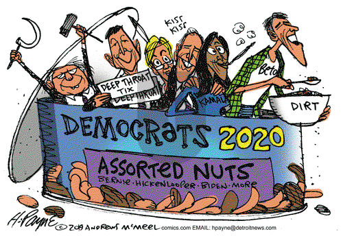 Henry Payne on Tuesday April 9, 2019 Comic Strip