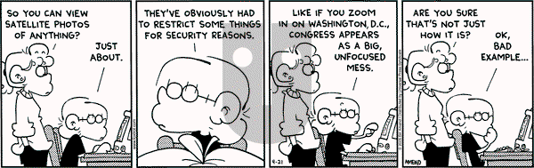 FoxTrot on Thursday April 21, 2005 Comic Strip