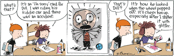 Cul de Sac on Saturday August 24, 2019 Comic Strip