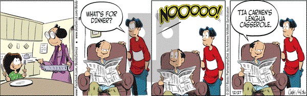 Baldo on Wednesday December 27, 2017 Comic Strip