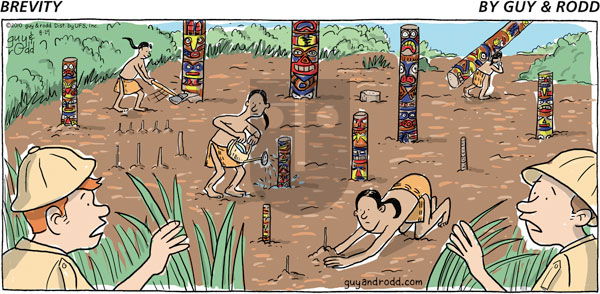 Brevity on Sunday August 29, 2010 Comic Strip
