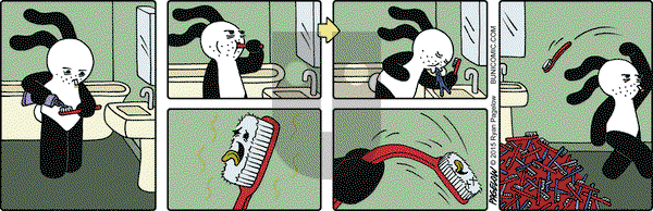 Buni on Friday August 28, 2015 Comic Strip