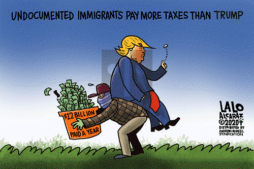 Lalo Alcaraz on Wednesday September 30, 2020 Comic Strip