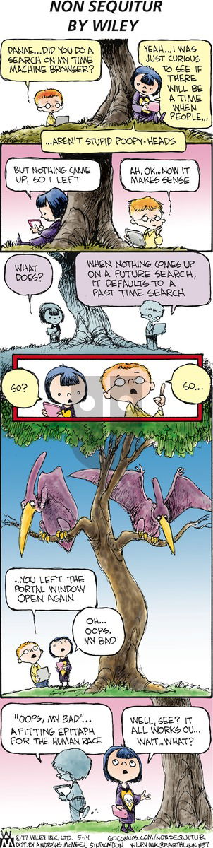 Non Sequitur on Sunday May 14, 2017 Comic Strip