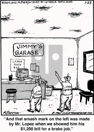 Close to Home on Sunday February 1, 2009 Comic Strip