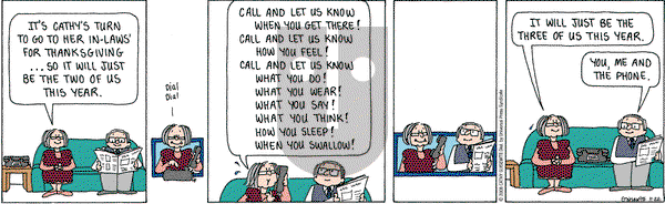 Cathy Classics on Saturday November 22, 2008 Comic Strip