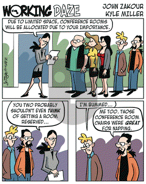 Working Daze on Tuesday May 24, 2005 Comic Strip