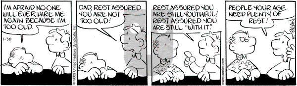 Drabble on Thursday January 30, 2003 Comic Strip